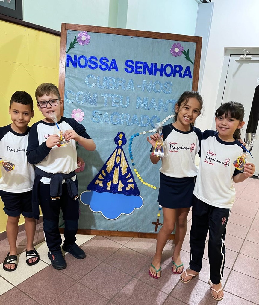 1 Ano A e B - Homenagem  Nossa Senhora Colgio Passionista So Jos