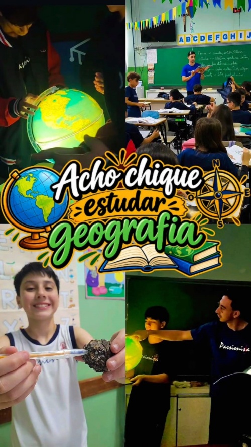6� ao 9� Ano - Aula de Geografia Col�gio Passionista S�o Jos�