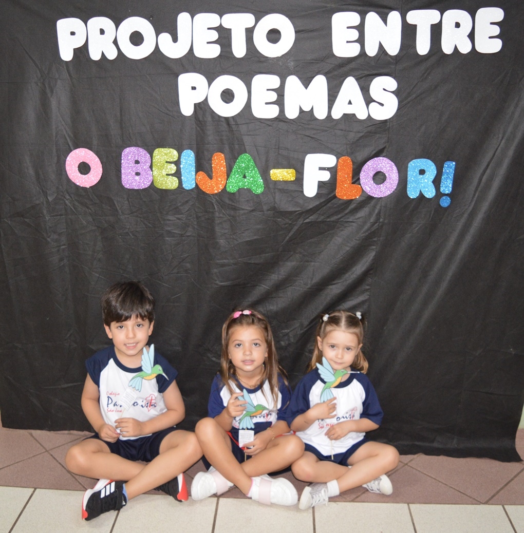 Pr I A e B - Poema Beija-Flor Colgio Passionista So Jos
