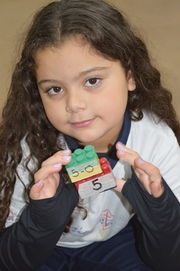 1 Ano A e B - Adio e Subtrao com Lego Colgio Passionista So Jos