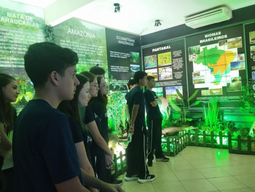 1� e 2� S�rie do EM - Visita ao Museu Interdisciplinar da UEM  - MUD Col�gio Passionista S�o Jos�