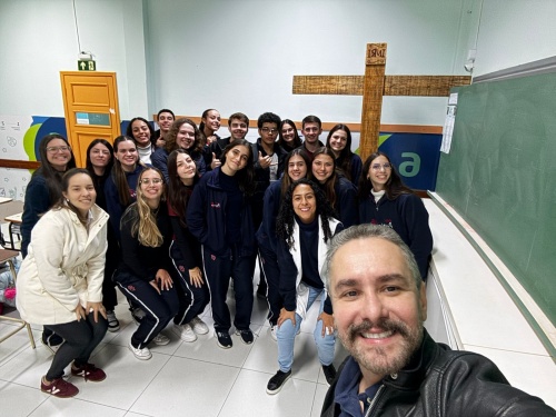 3� S�rie do Ensino M�dio - Palestra com F�bio Gusm�o Col�gio Passionista S�o Jos�