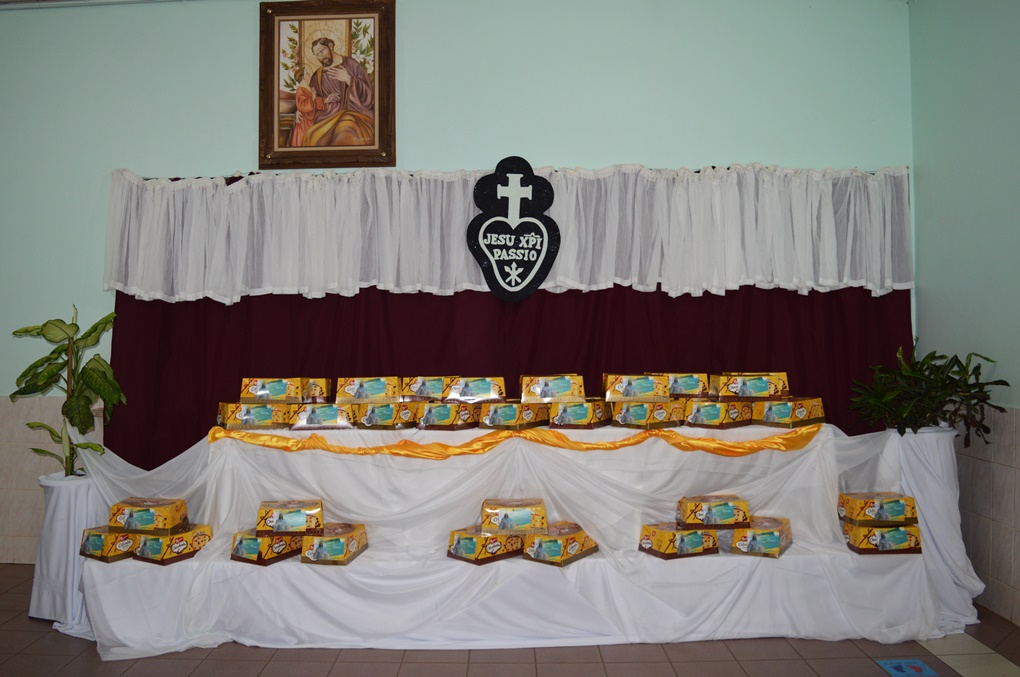 Celebração de Páscoa com a Comunidade Educativa.  Colégio Passionista São José