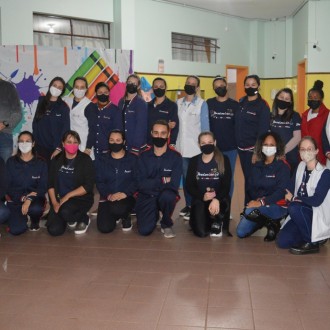 Homenagem aos educadores do perodo da tarde - Colgio Passionista So Jos