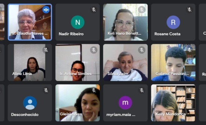 Reunião das diretoras da Rede Passionista de Educação do Brasil