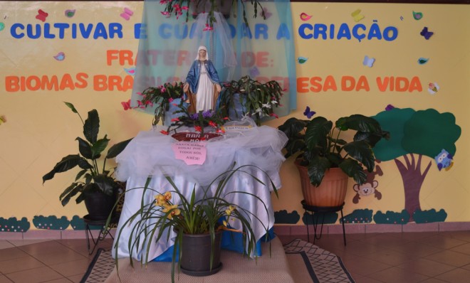 Maio - Mês de Maria - Colégio Passionista São José